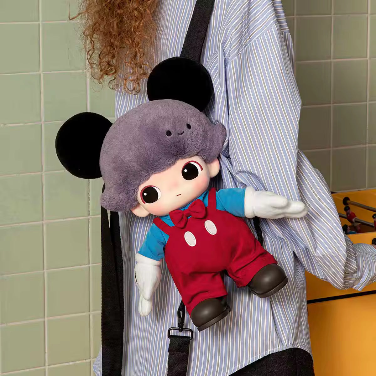 POP MART DIMOO WORLD × DISNEY Series-Mickey Vinyl Plush Bag