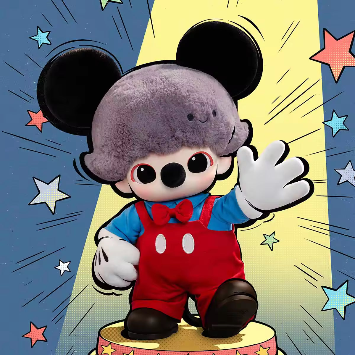 POP MART DIMOO WORLD × DISNEY Series-Mickey Vinyl Plush Bag