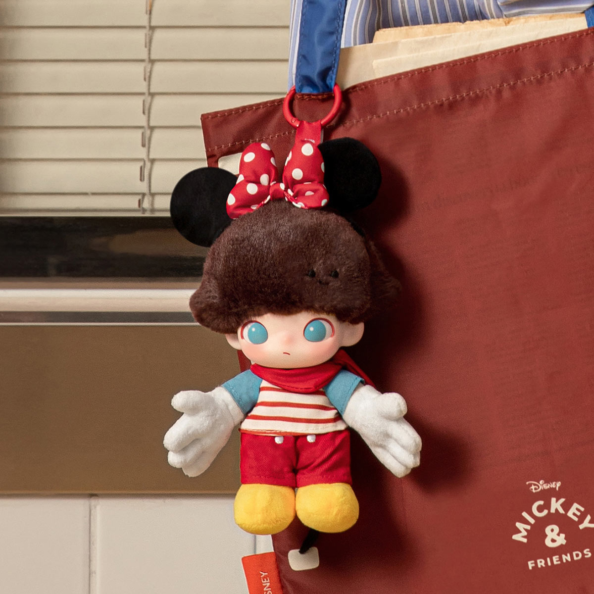 POPMART DIMOO WORLD × DISNEY Series-Vinyl Plush Keychain Blind Box