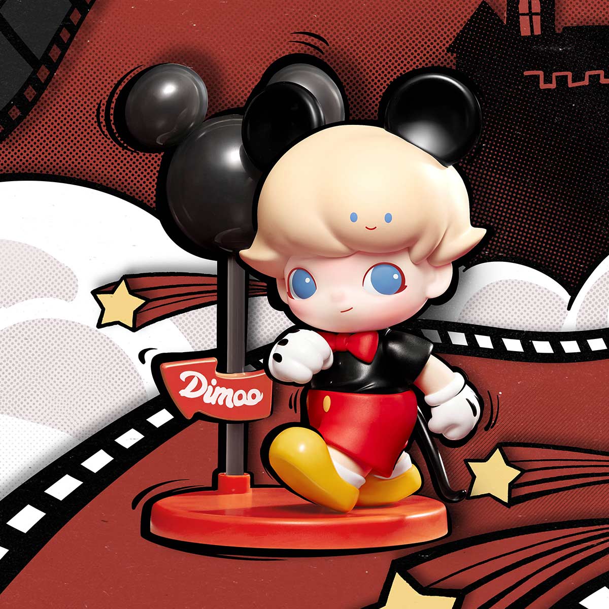 POPMART Dimoo world*Disney series figures