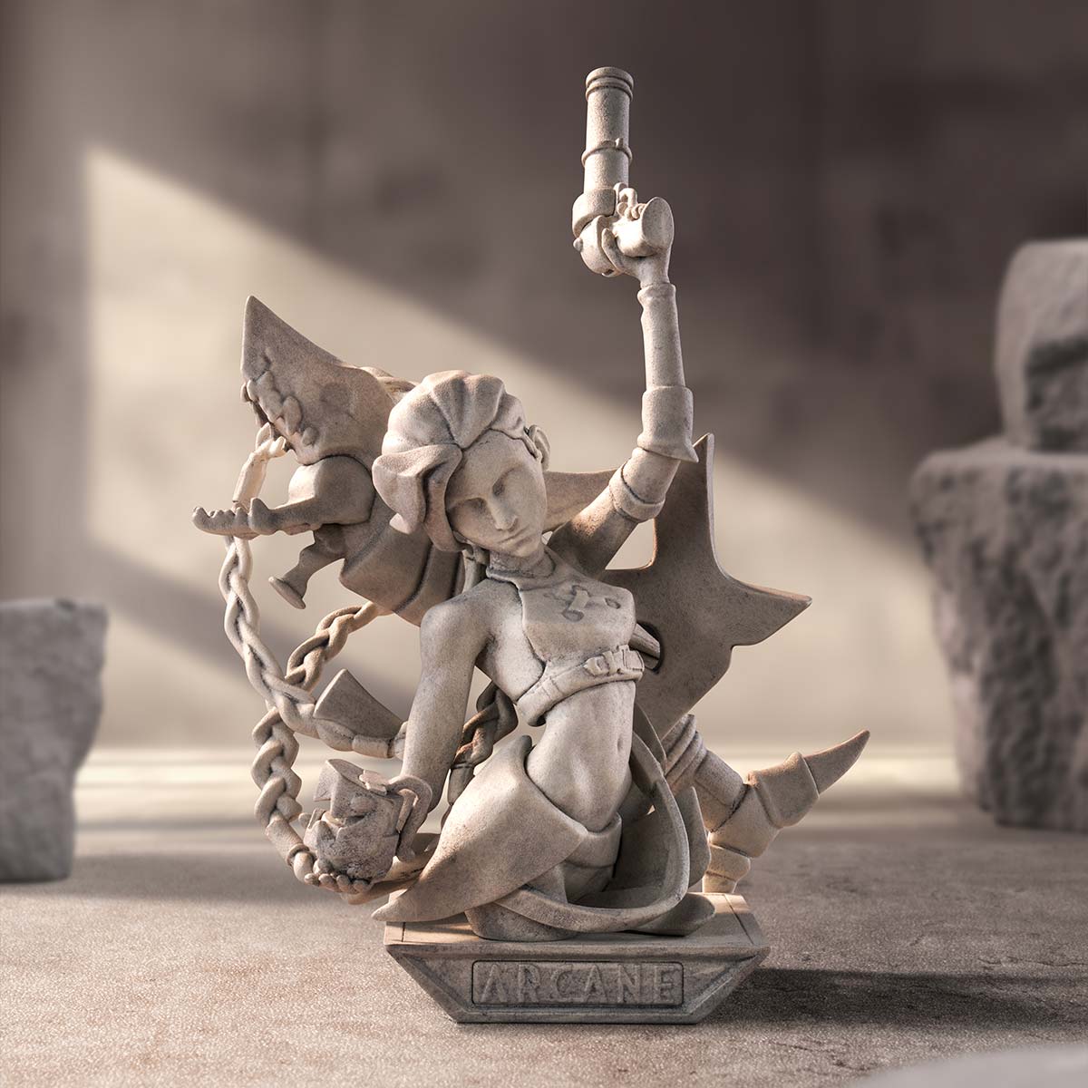 POPMART League of Legends: Arcane Series Figures