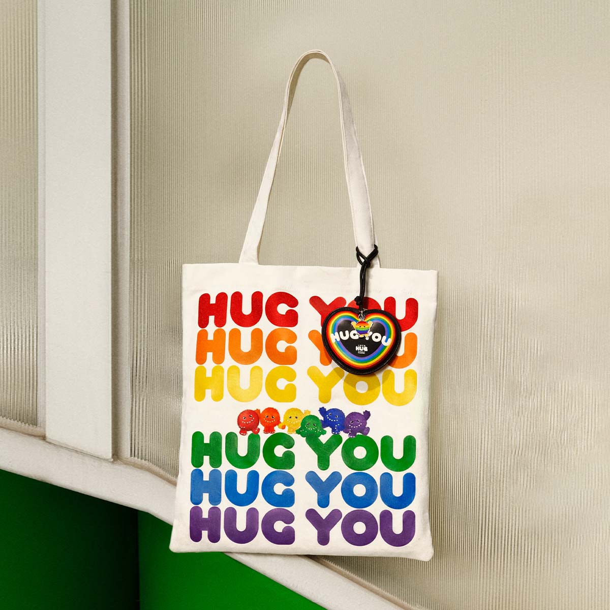 POPMART INSTINCTOY HUG YOU SERIES Canvas Bag