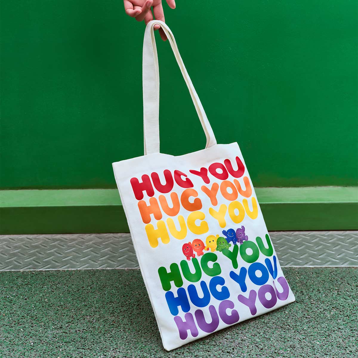 POPMART INSTINCTOY HUG YOU SERIES Canvas Bag