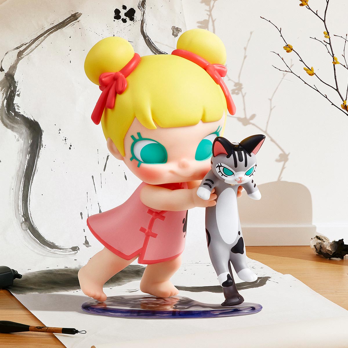 POPMART Baby Molly & Baby Tabby Series Figures