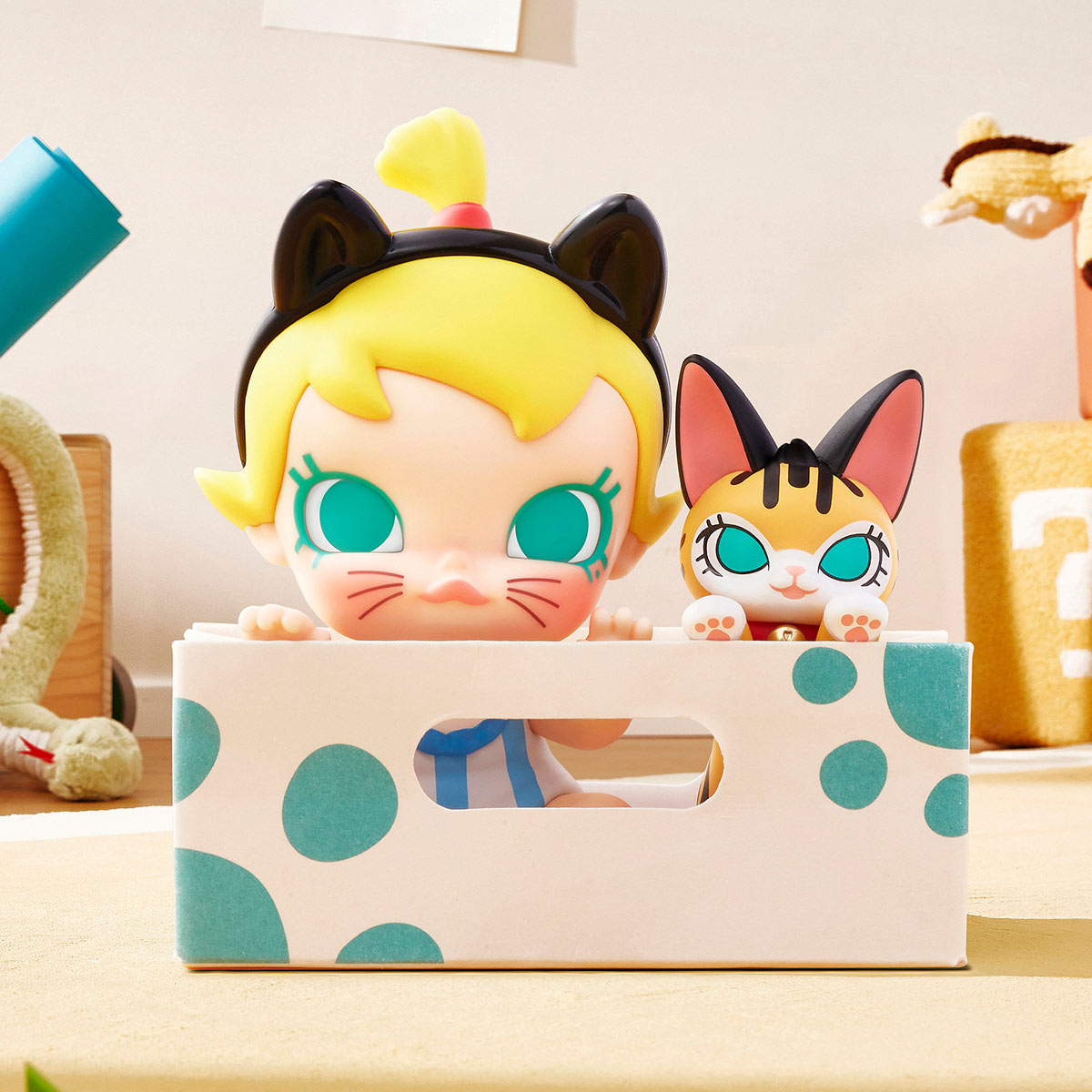 POPMART Baby Molly & Baby Tabby Series Figures
