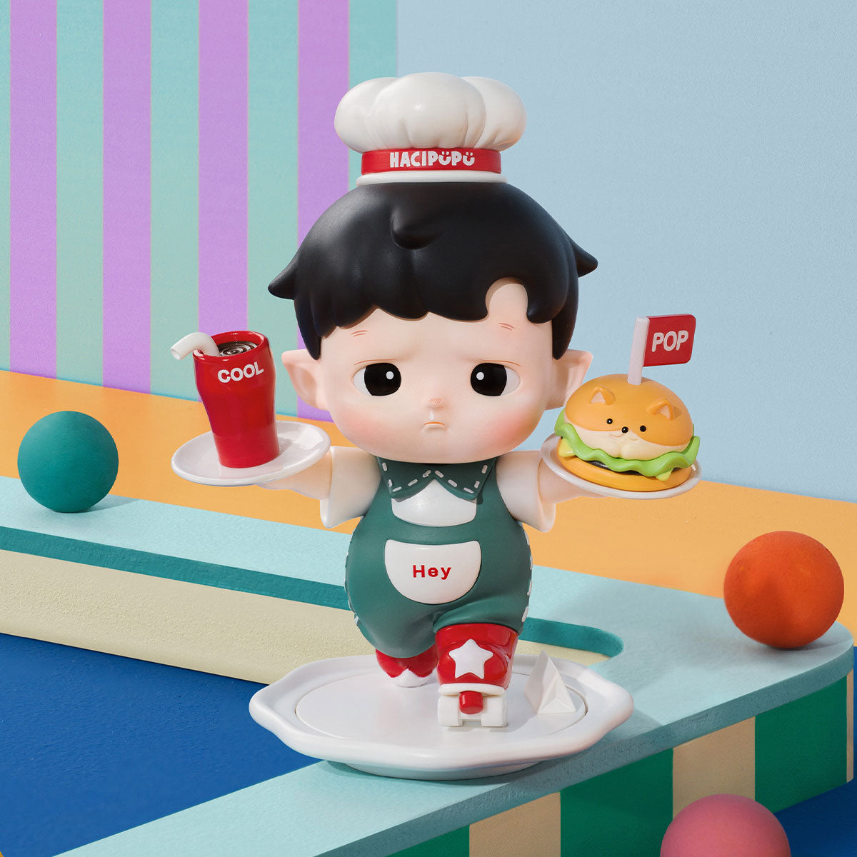 POPMART HACIPUPU Rolling Time Machine Series Figures