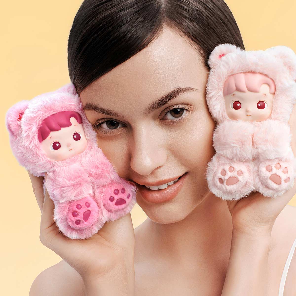 POPMART HACIPUPU Gummy Bear Series-Vinyl Plush Pendant Blind Box