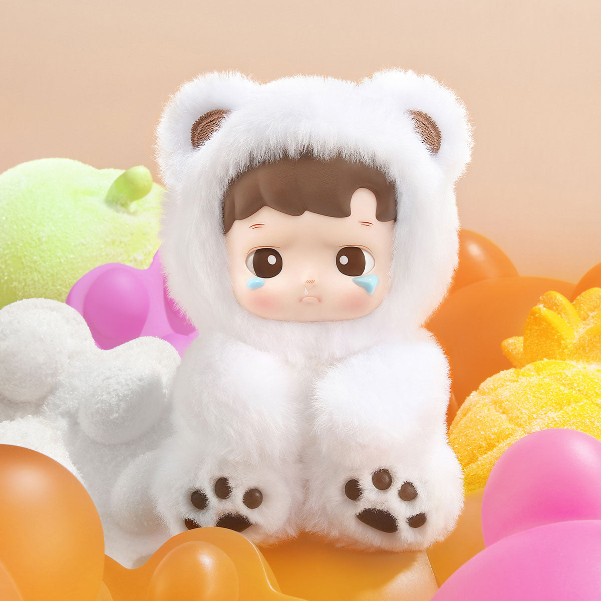 POPMART HACIPUPU Gummy Bear Series-Vinyl Plush Pendant Blind Box