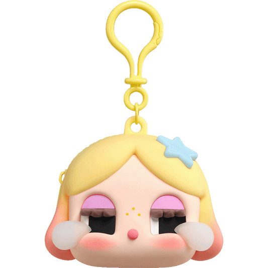 POPMART CRYBABY SHINY SHINY Series-EarphoneCase (Gold)