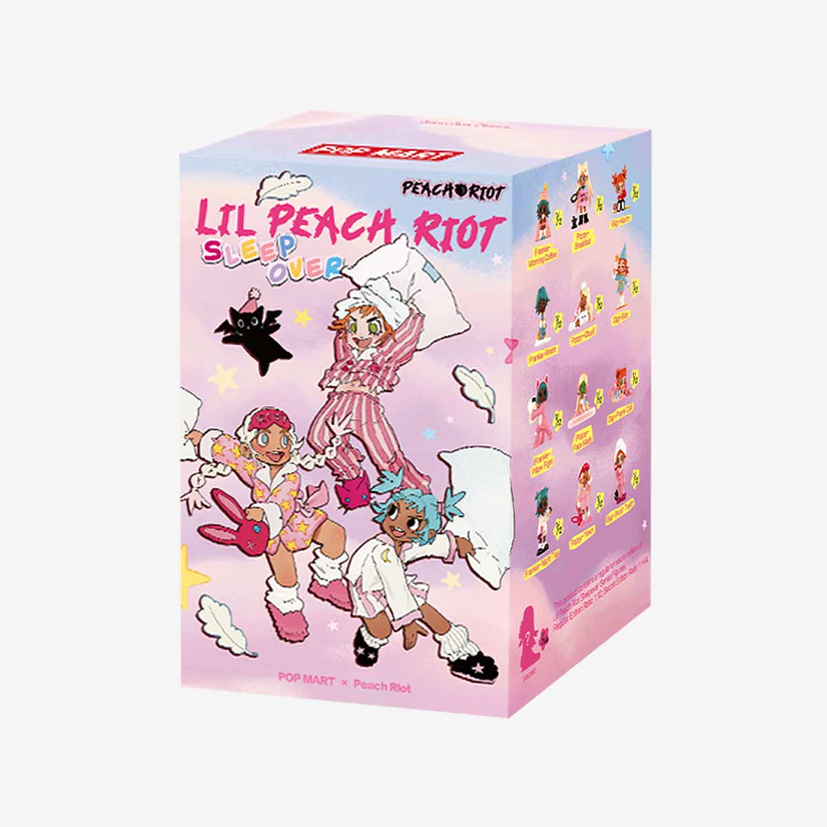POPMART Lil Peach Riot Sleepover Series Figures