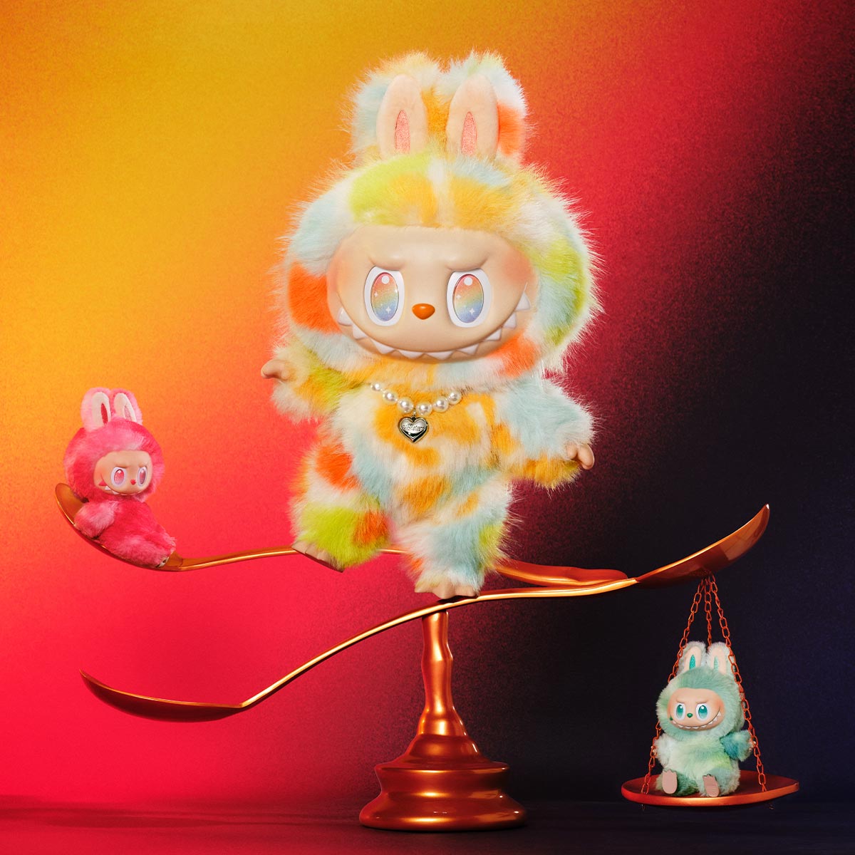 POPMART THE MONSTERS Big into Energy Series- ROCK THE UNIVERSE Vinyl Plush Doll