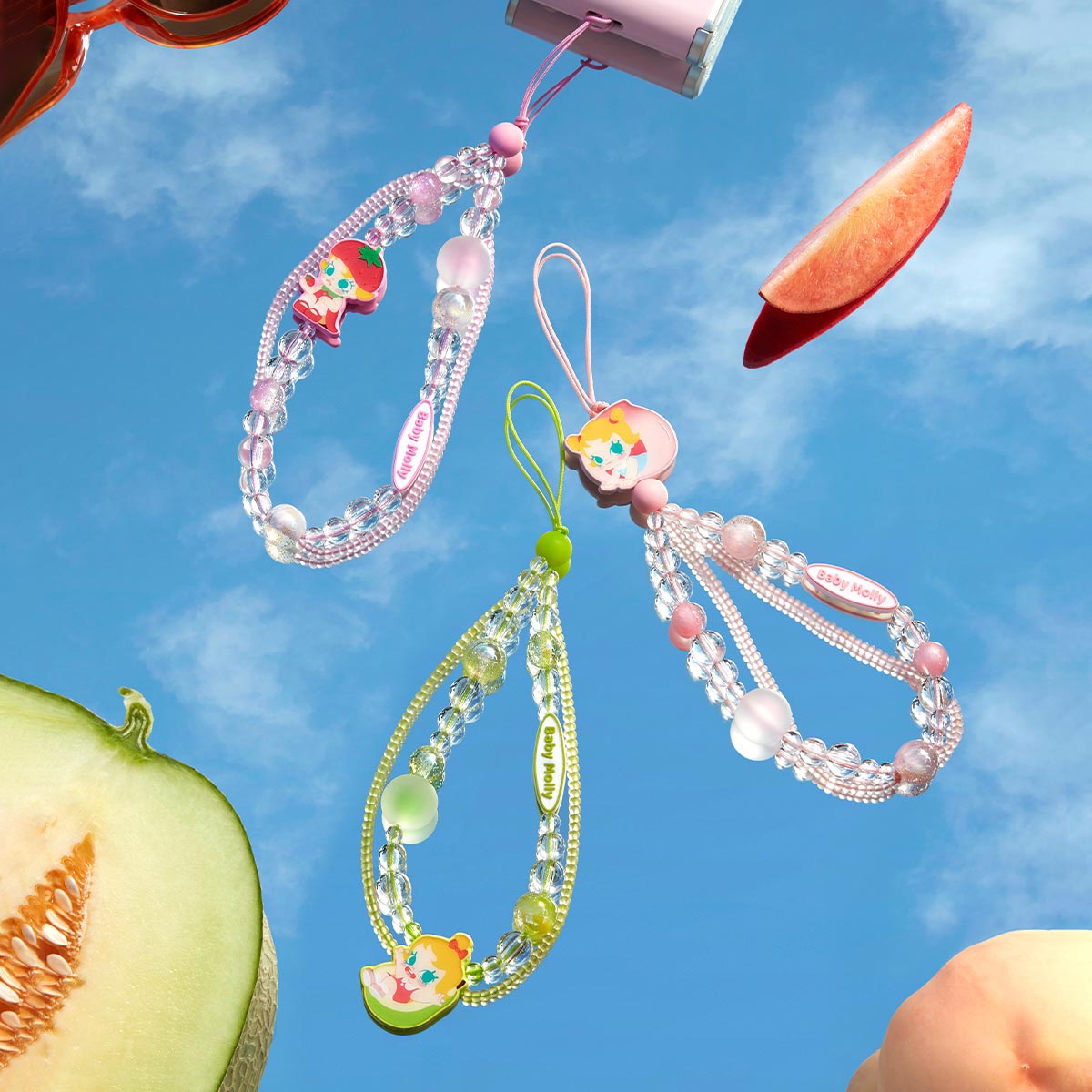 POPMART Baby Molly Fruity Aroma Series- PhoneCharm Blind Box
