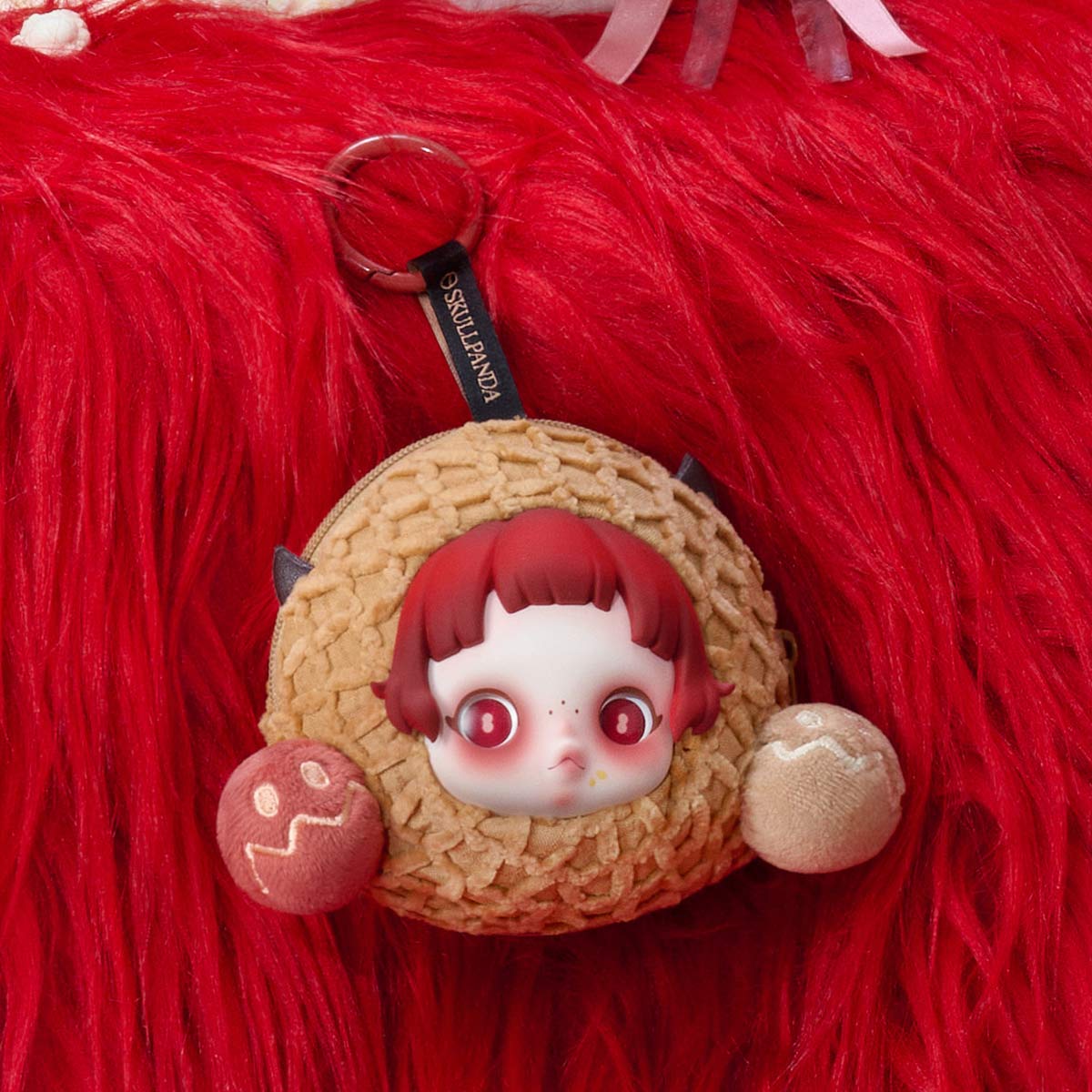 POPMART SKULLPANDA You Found MeSeries Earphone Bag-Pranky Peanut
