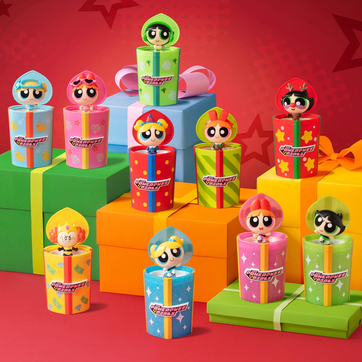POPMART The Powerpuff Girls Party Surprise Series Figures