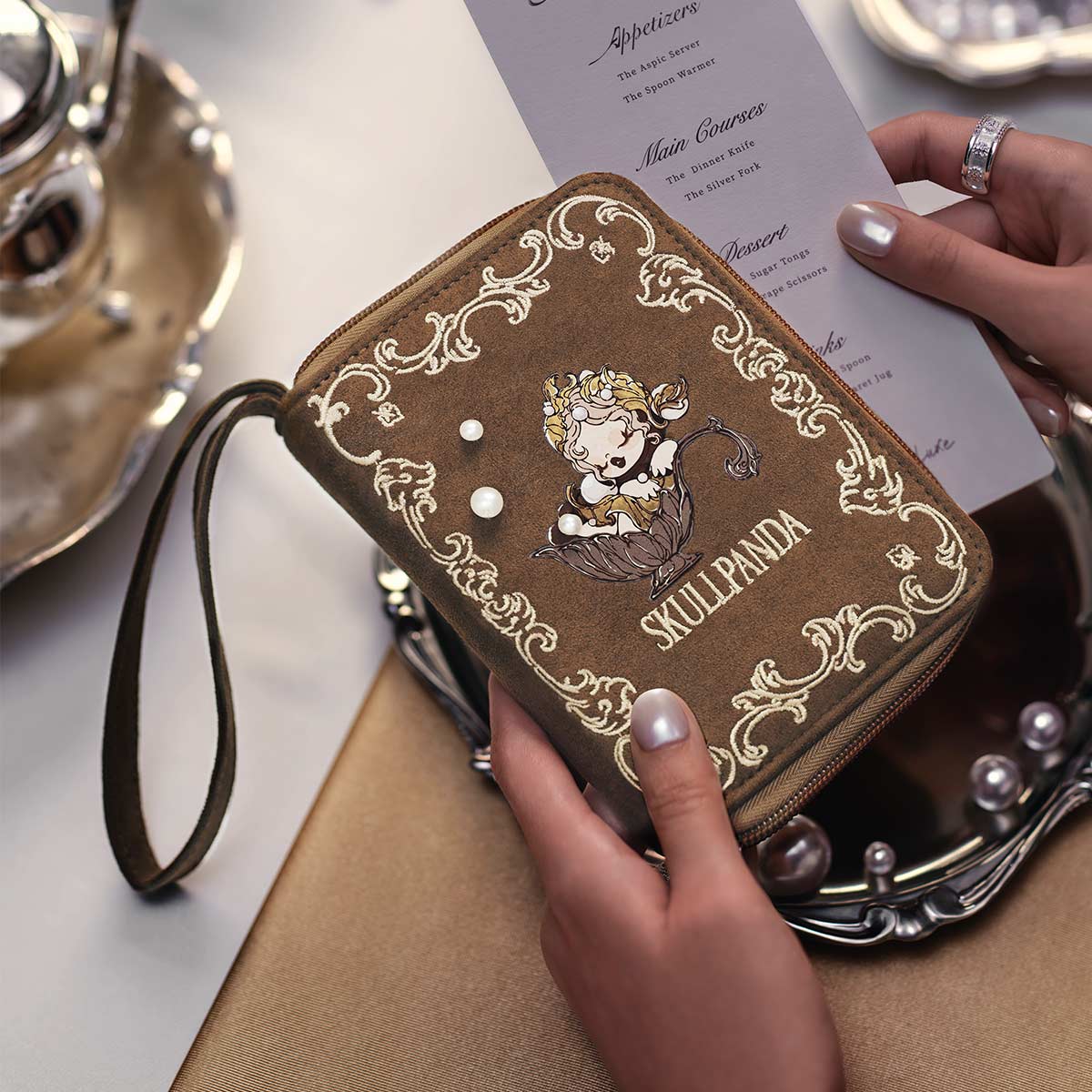 POPMART SKULLPANDA The Feast Begins Series Passport Cover