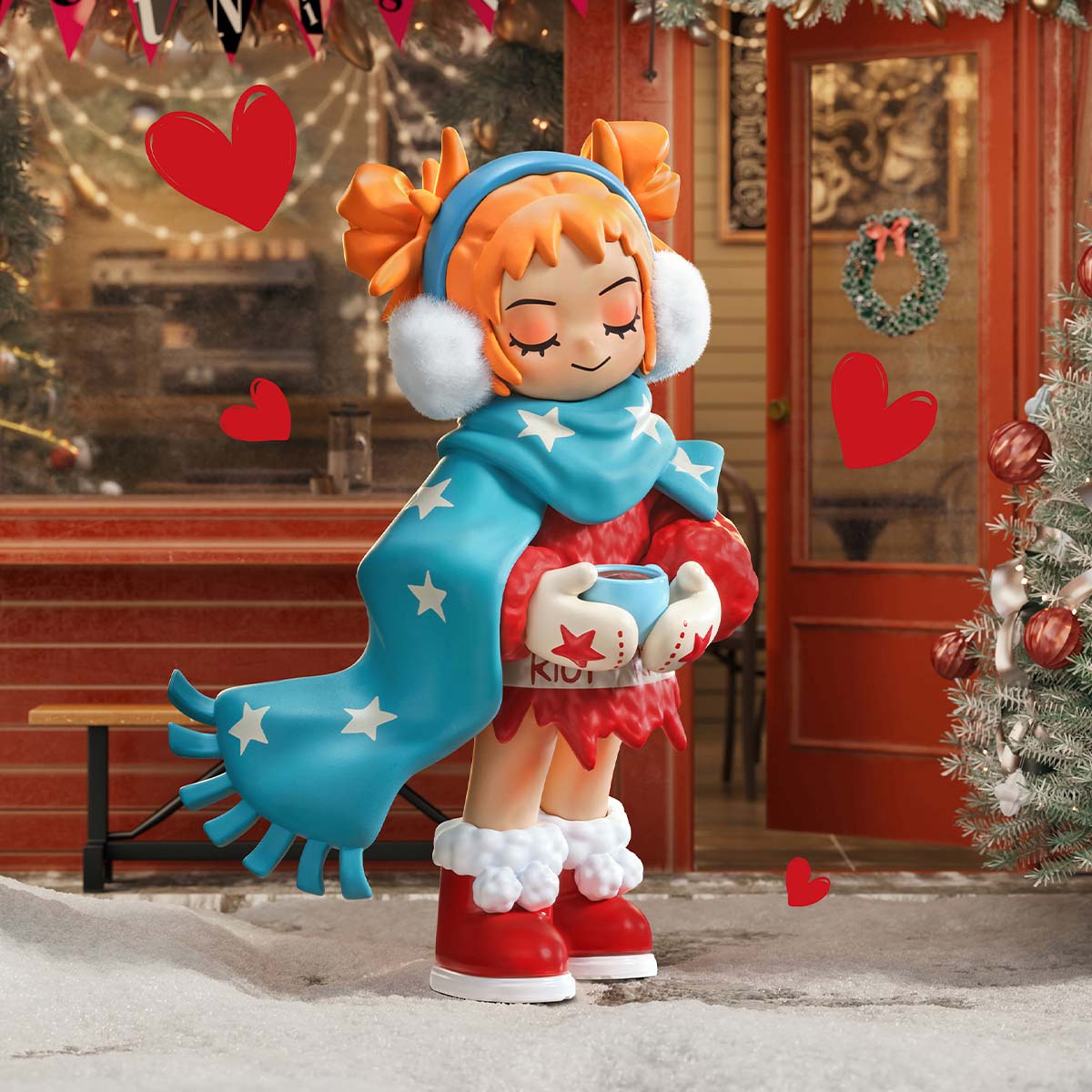 POPMART Peach Riot Holiday Mixtape Series Figures