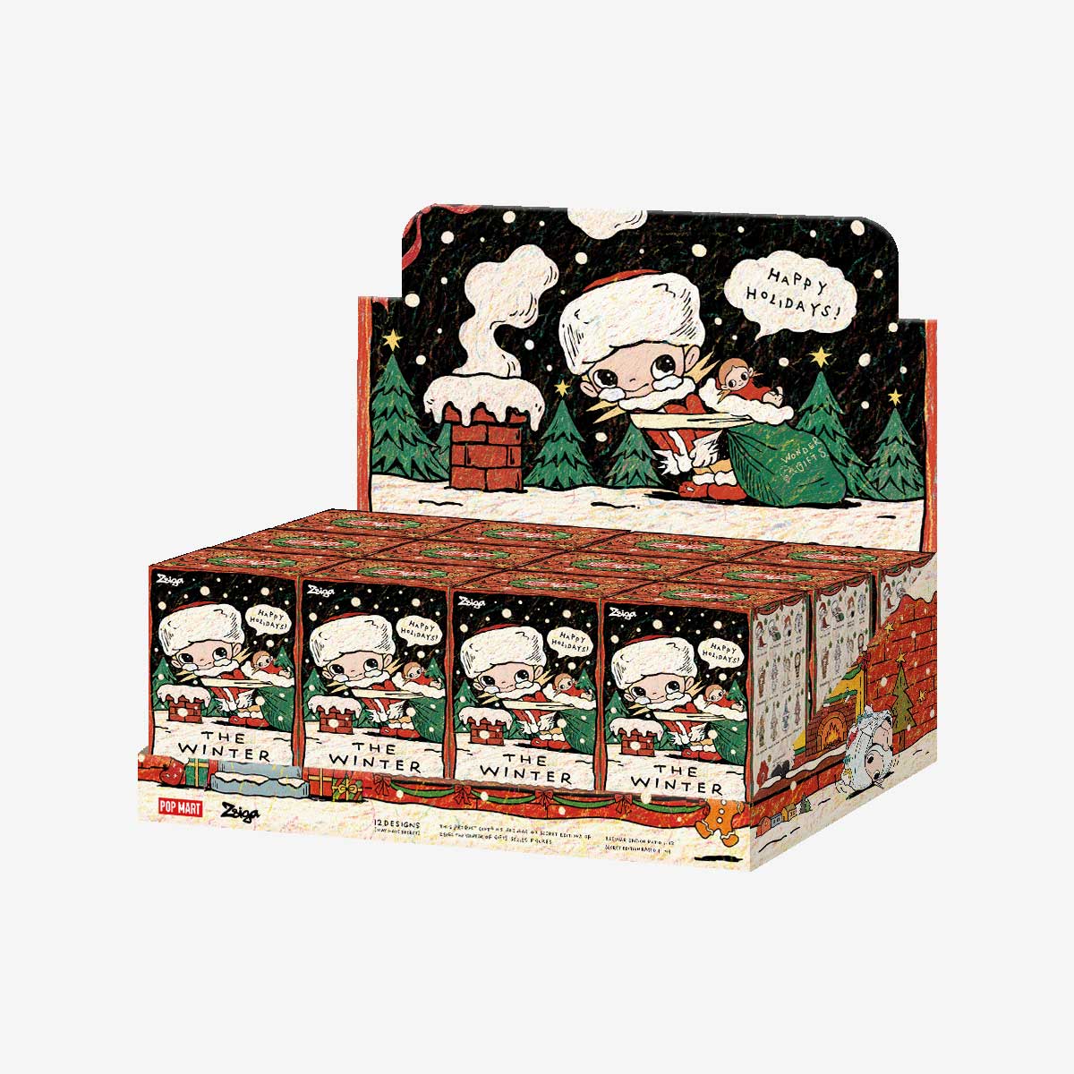 POPMART Zsiga The Winter of Gifts Series Figures