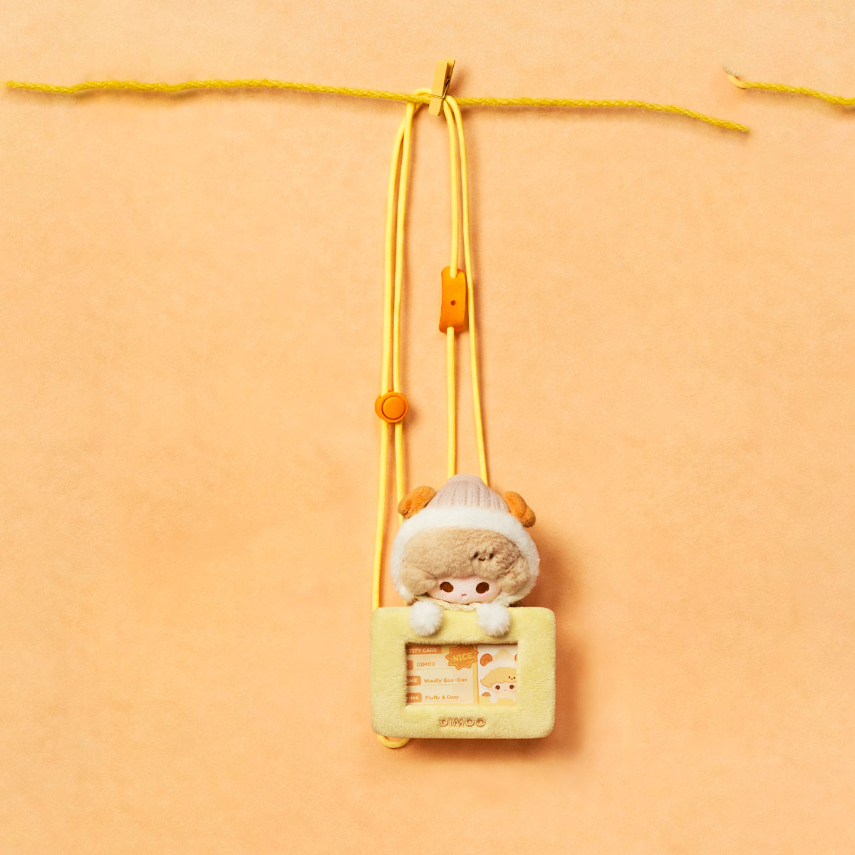 POPMART POP BEAN Fluffy & Cozy Series-Card Holder Pendant Blind Box