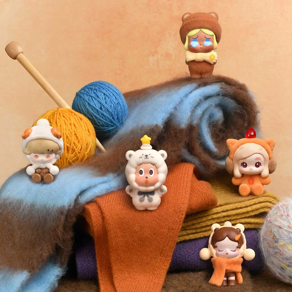 POPMART POP BEAN Fluffy & Cozy Series Blind Bag1 PC Per Pack