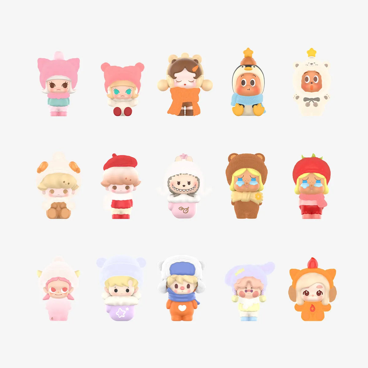 POPMART POP BEAN Fluffy & Cozy Series Blind Bag1 PC Per Pack