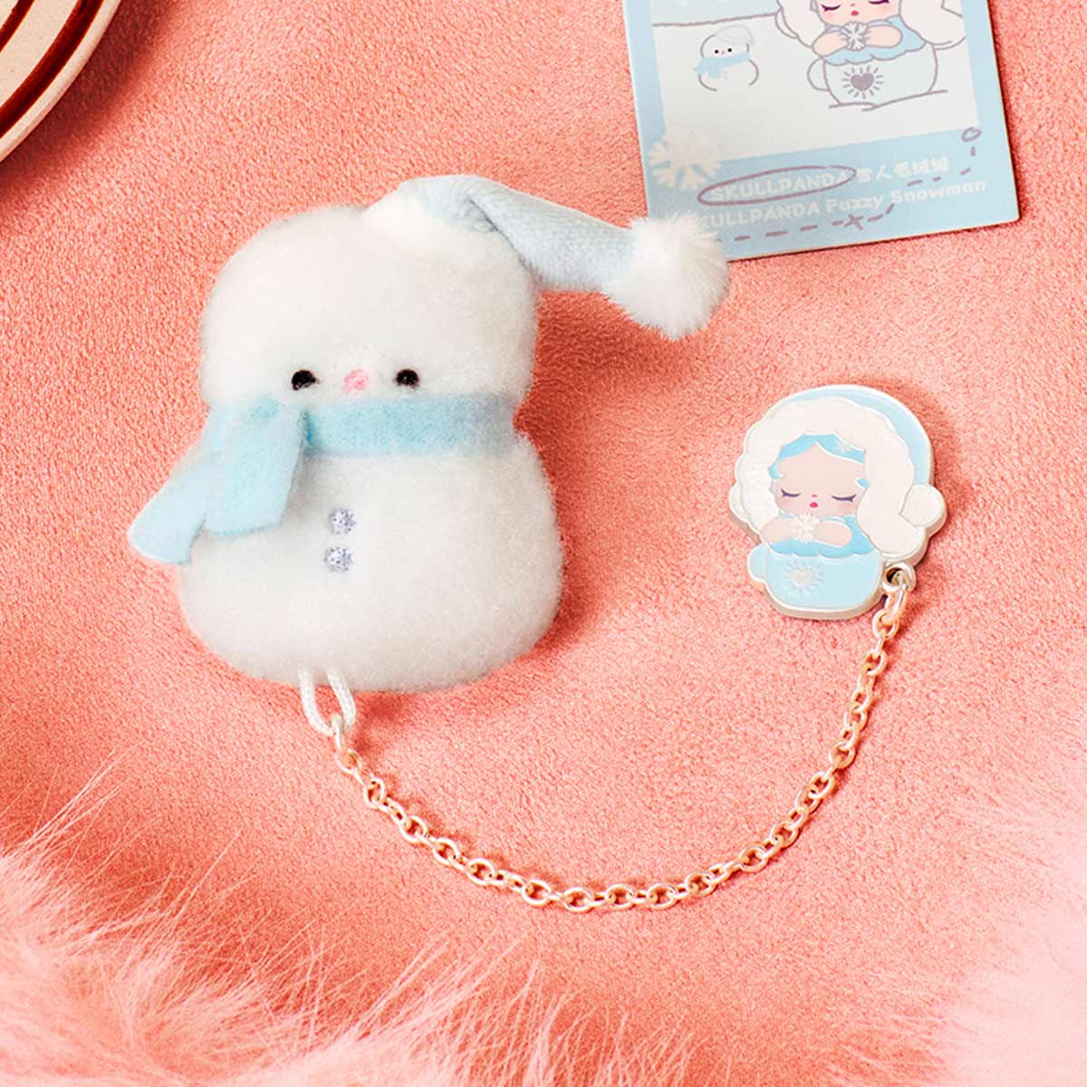 POPMART POP BEAN Fluffy & Cozy Series-FridgeMagnet Blind Box