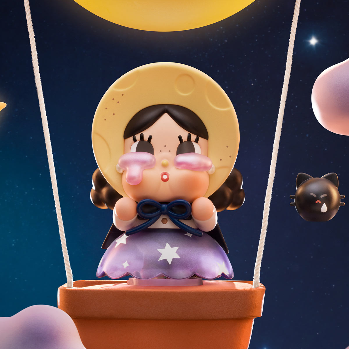 POPMART CRYBABY CRYING TO THE MOON SERIES FIGURES
