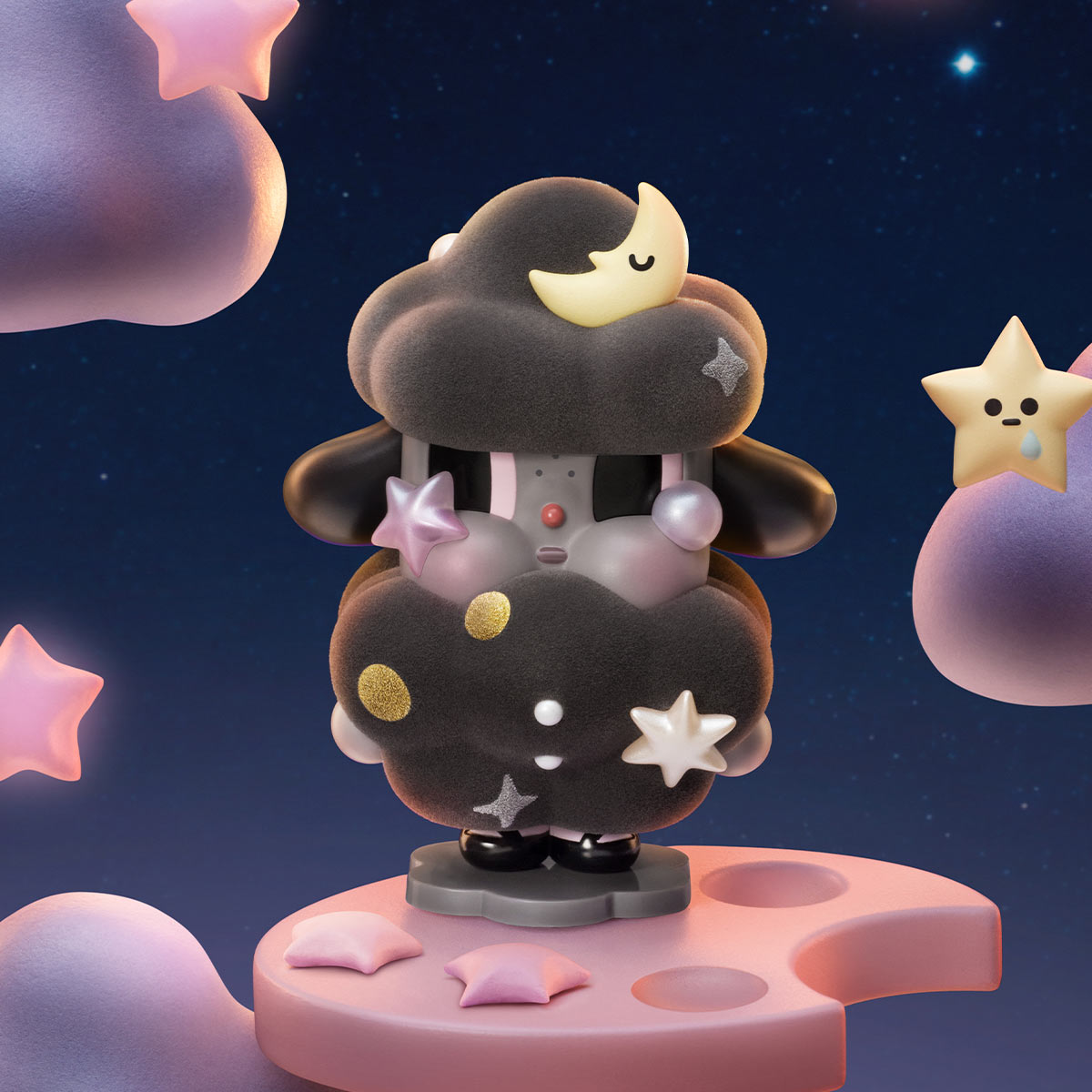 POPMART CRYBABY CRYING TO THE MOON SERIES FIGURES