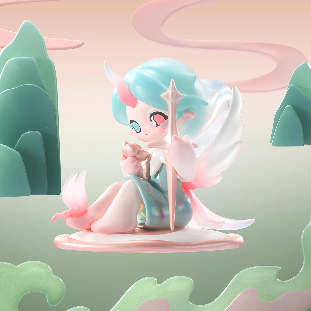 POPMART AZURA Ethereal Realm: Mythical Beasts Series Figures