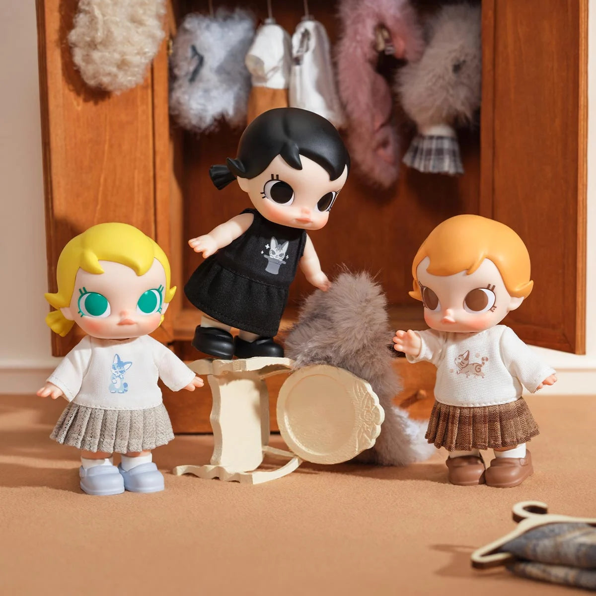 POPMART Baby Molly Winter Fit Check Series-Vinyl Plush Pendant Blind Box