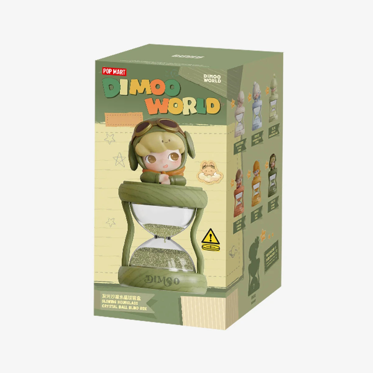 POP MART DIMOO Memories We Hold Series-Glowing Hourglass Crystal Ball Blind Box