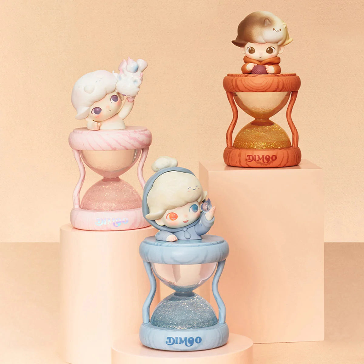 POP MART DIMOO Memories We Hold Series-Glowing Hourglass Crystal Ball Blind Box
