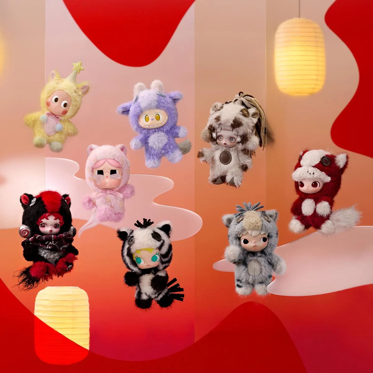 POPMART Have a Good Run Series - Plush Pendant Blind Box