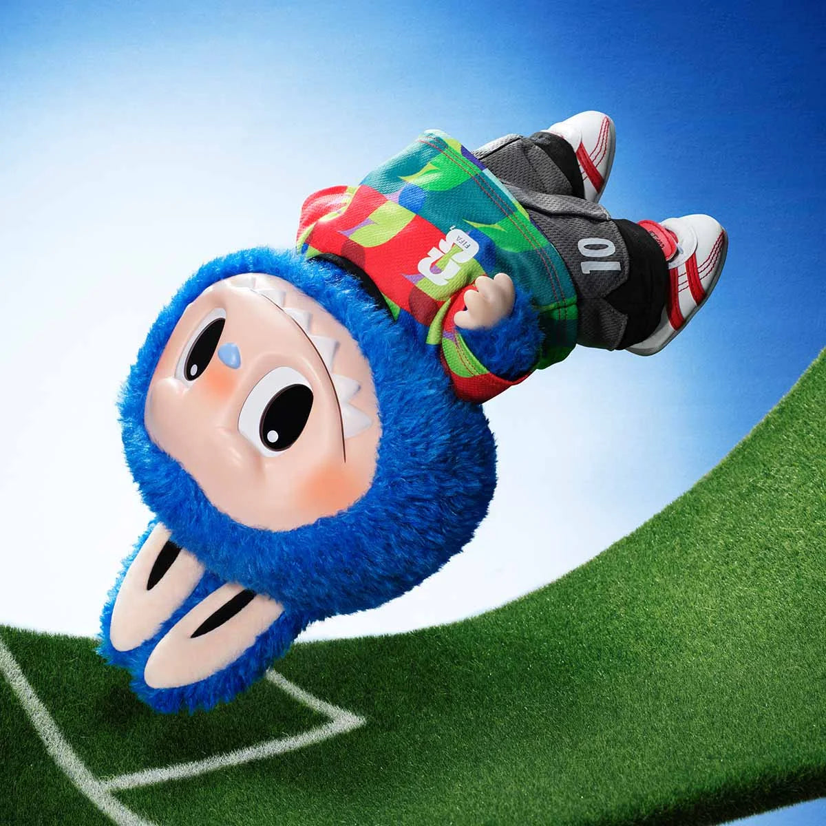 POPMART THE MONSTERS × FIFA SERIES-Catch the Win Vinyl Plush Doll