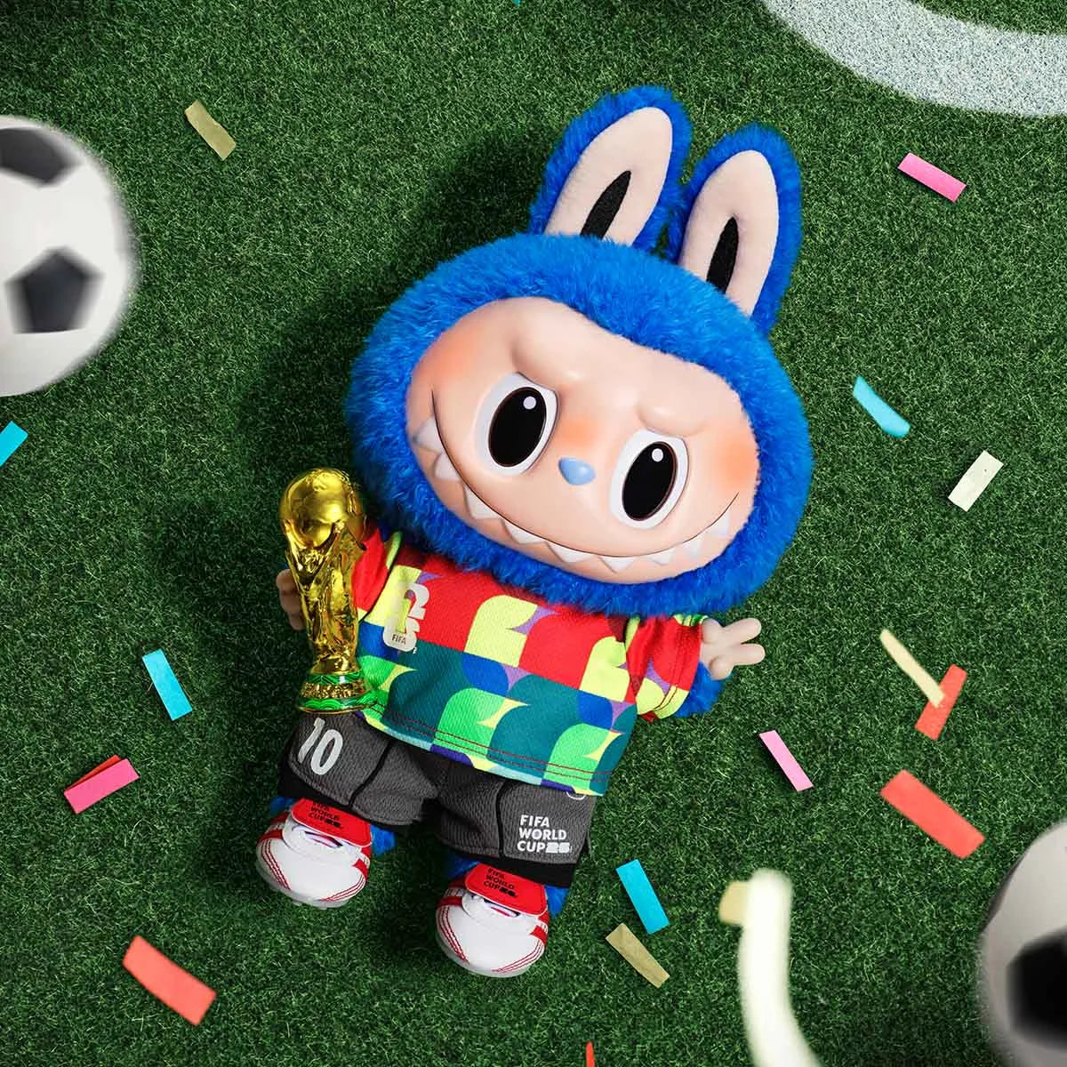 POPMART THE MONSTERS × FIFA SERIES-Catch the Win Vinyl Plush Doll