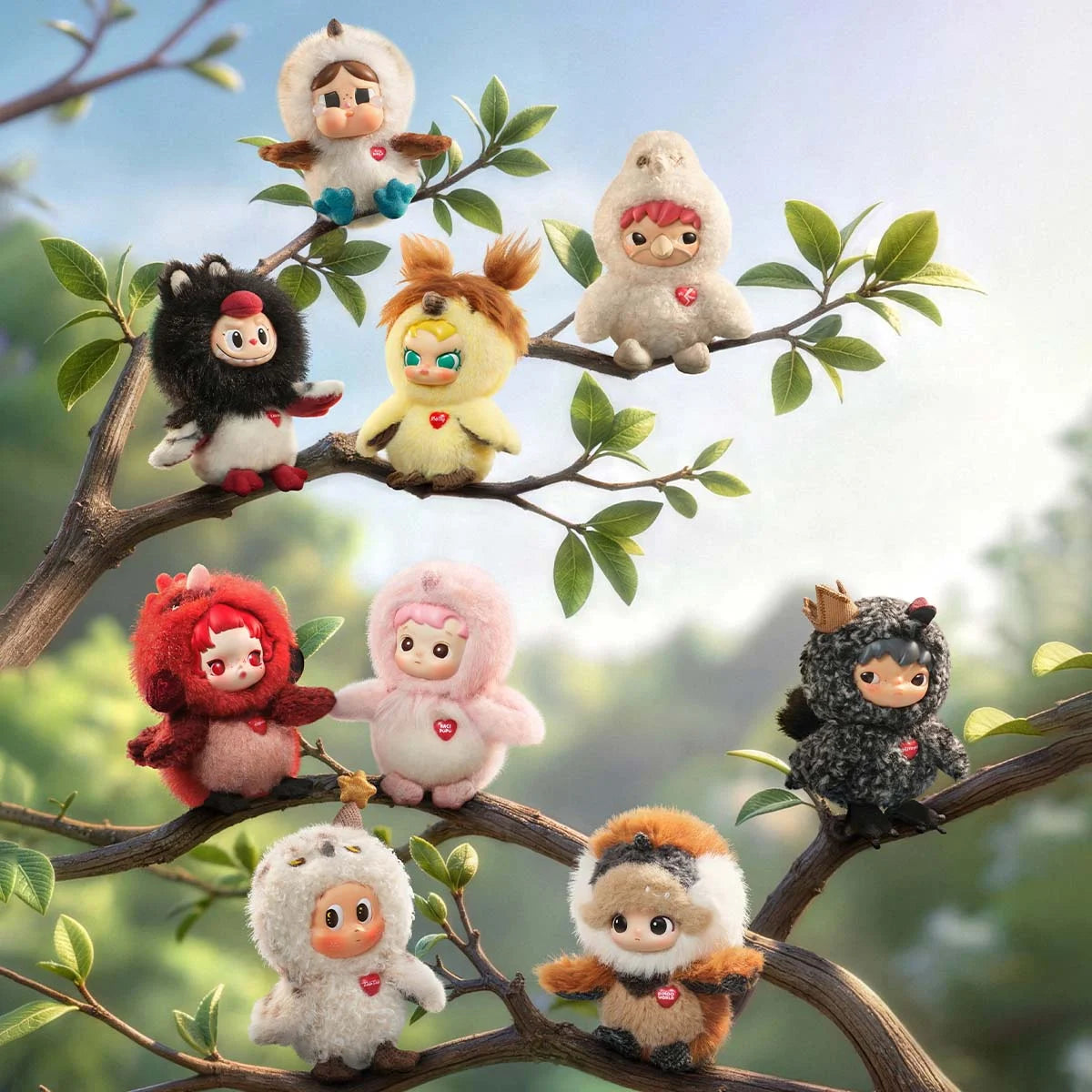 POP MART Dear Birds Series-Plush Pendant Blind Box