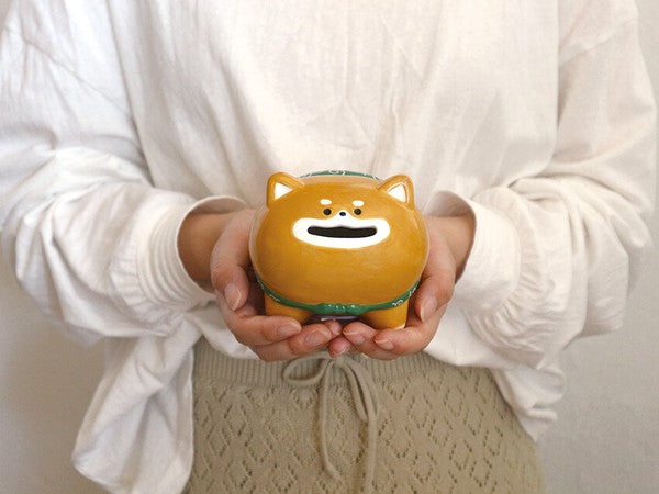 DECOLE Harapeko bank - shibainu