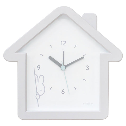 Miffy House Type Clock (Hyokkori)