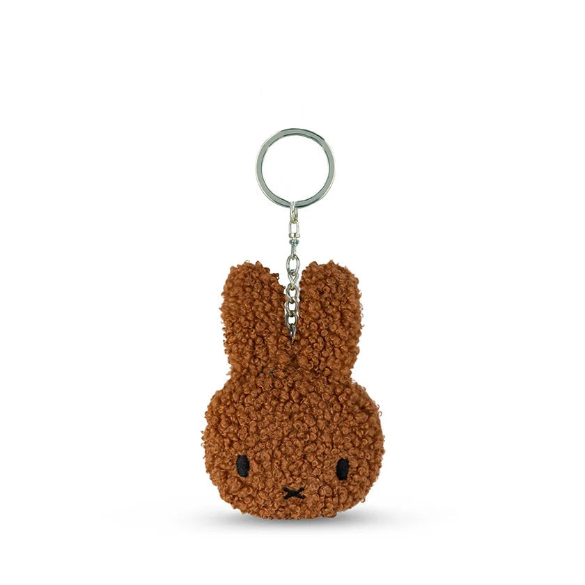 MIFFY Flat Keychain ECO Tiny Teddy 10 cm - Cinnamon