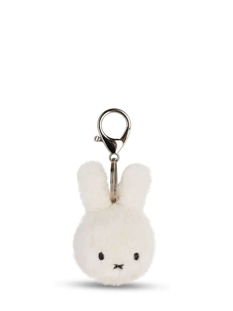 Miffy ECO Fuzzy Keychain - 8 cm - Offwhite