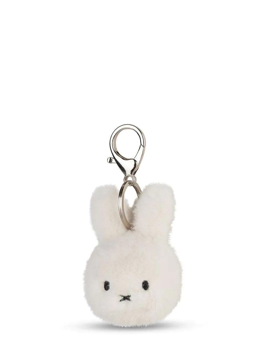 Miffy ECO Fuzzy Keychain - 8 cm - Offwhite