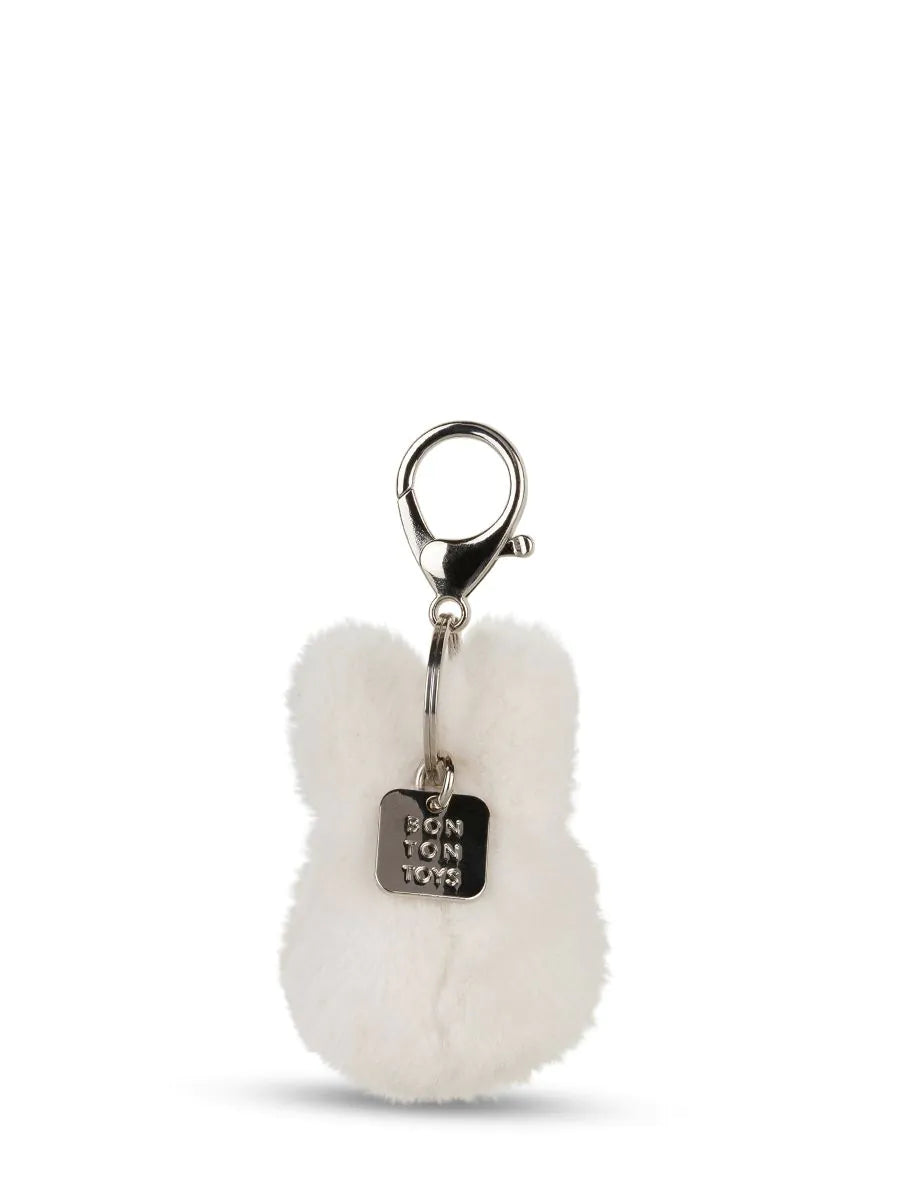 Miffy ECO Fuzzy Keychain - 8 cm - Offwhite