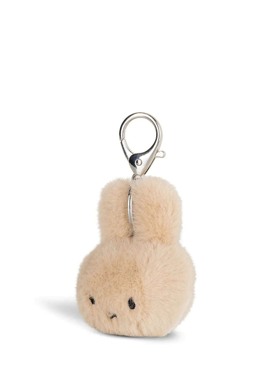 Miffy ECO Fuzzy Keychain - 8 cm - beige