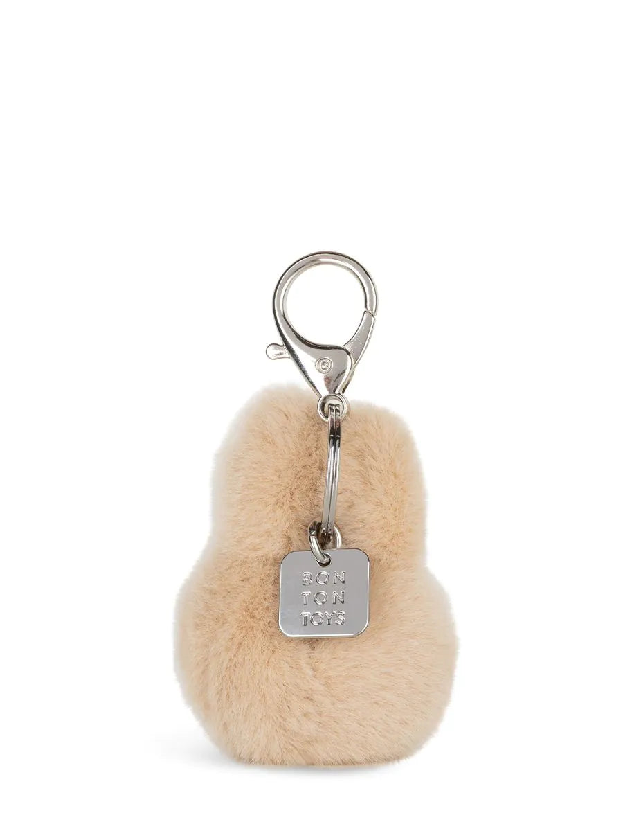 Miffy ECO Fuzzy Keychain - 8 cm - beige