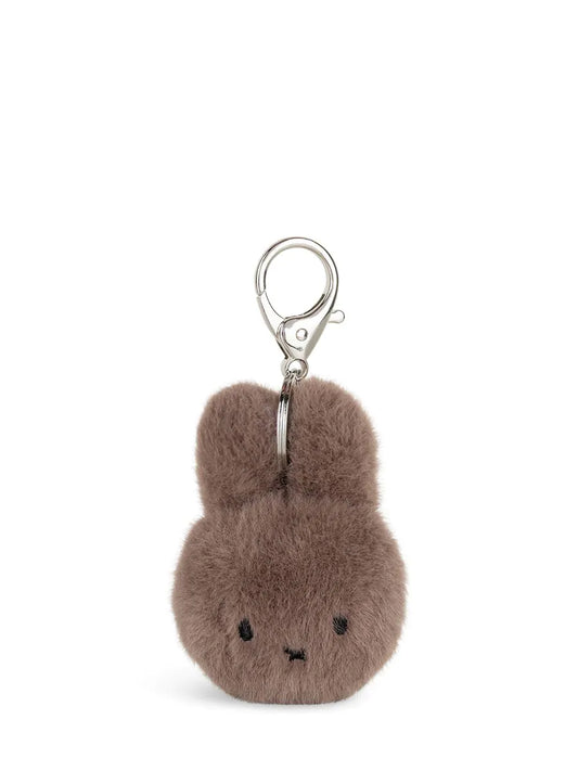 Miffy ECO Fuzzy Keychain - 8 cm - Taupe