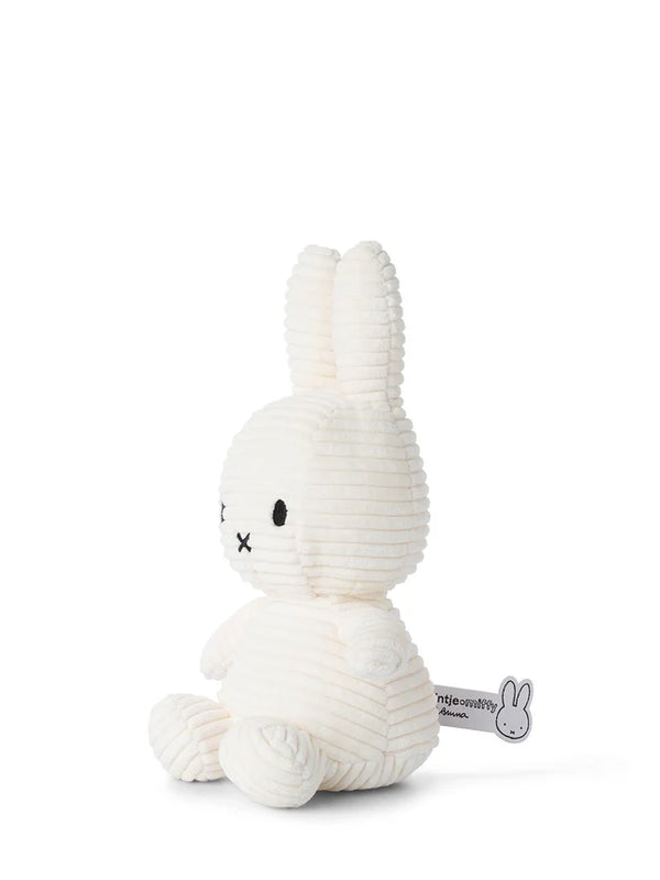 Miffy EU ECO Corduroy soft toy-23 cm-Offwhite