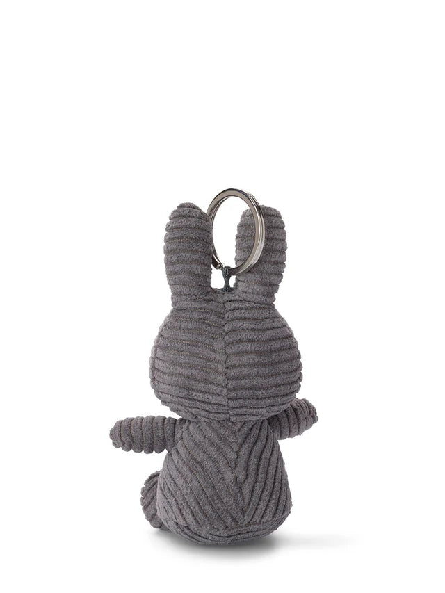 MIFFY Keychain ECO Corduroy 10 cm - Grey
