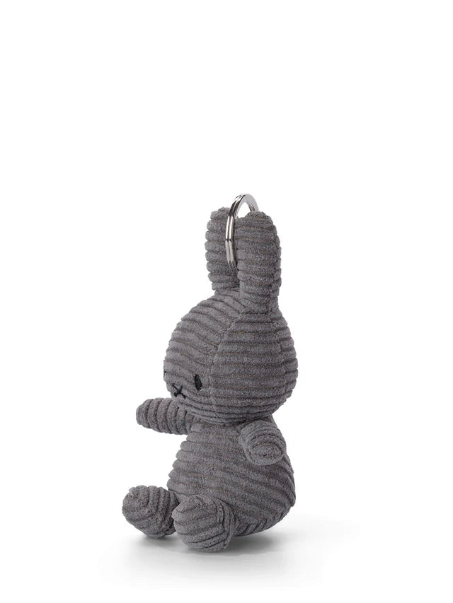 MIFFY Keychain ECO Corduroy 10 cm - Grey