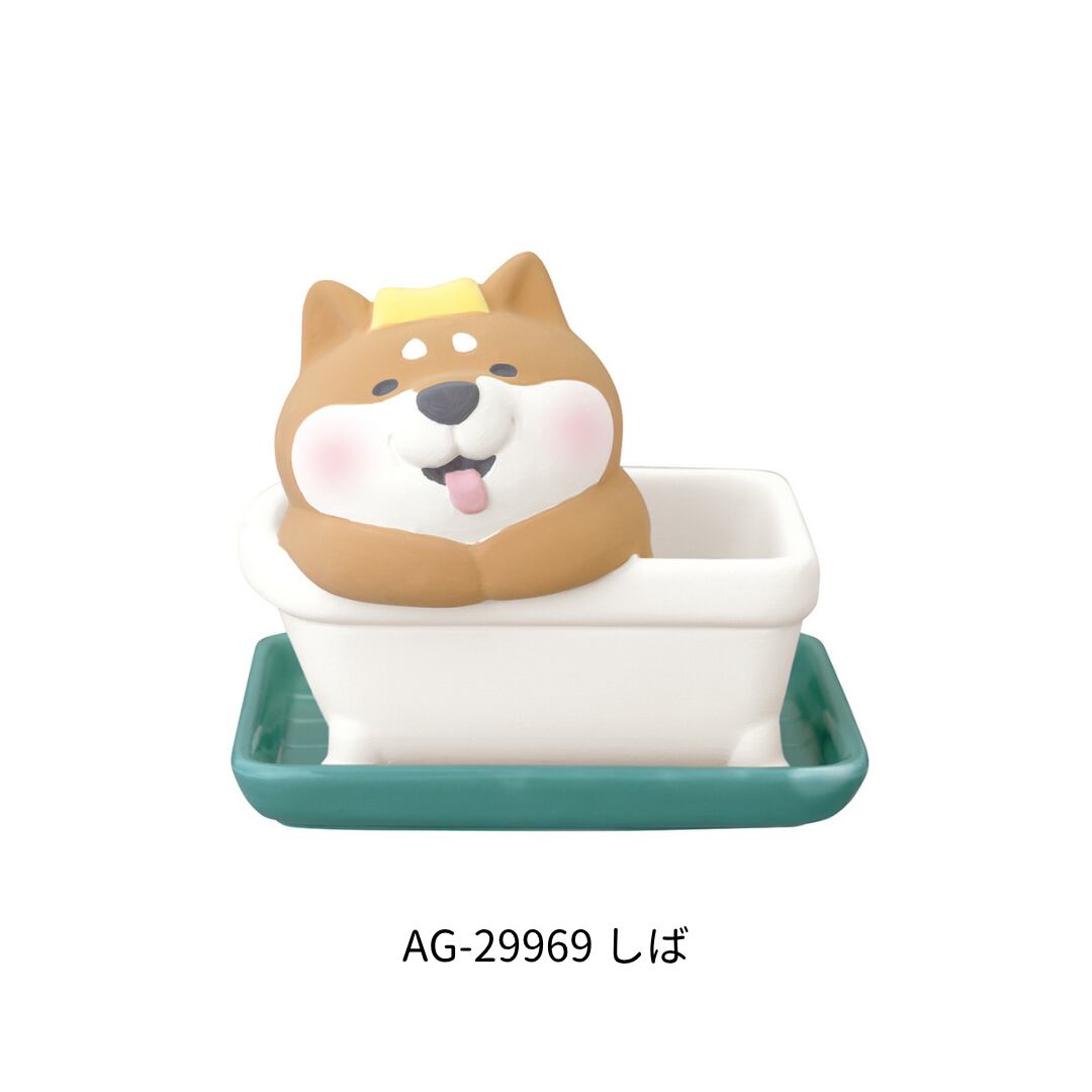 DECOLE JP uruoi  mascot bath time shiba