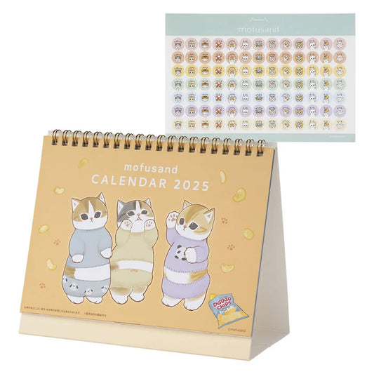 MOFUSAND | 2025 Desk Calendar (with mini stickers)