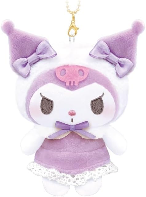 SANRIO JP Kuromi plush keychain